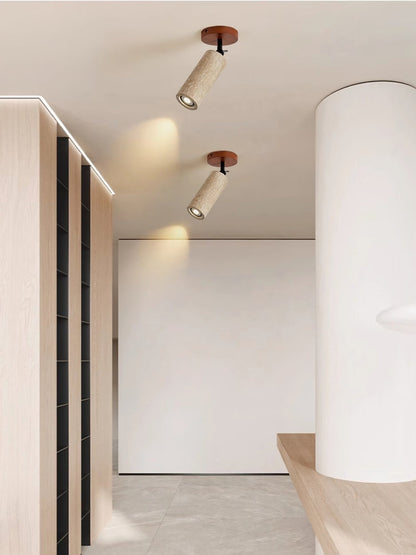 Versa Stone Adjustable Travertine Wall Light