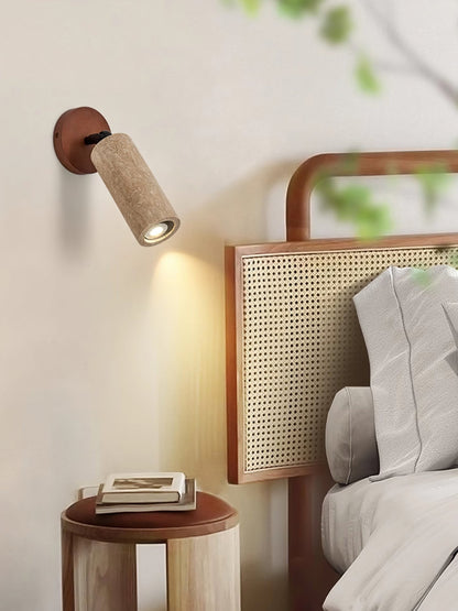 Versa Stone Adjustable Travertine Wall Light