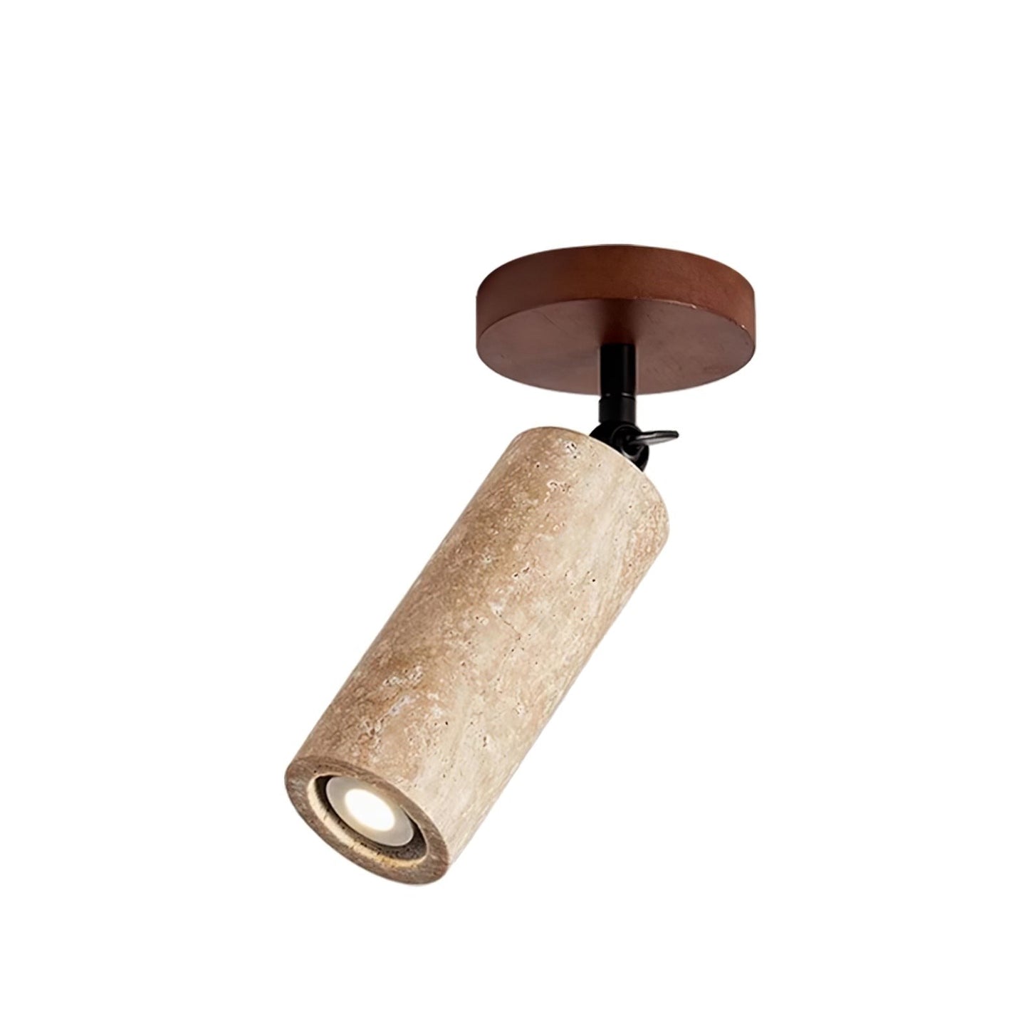 Versa Stone Adjustable Travertine Wall Light