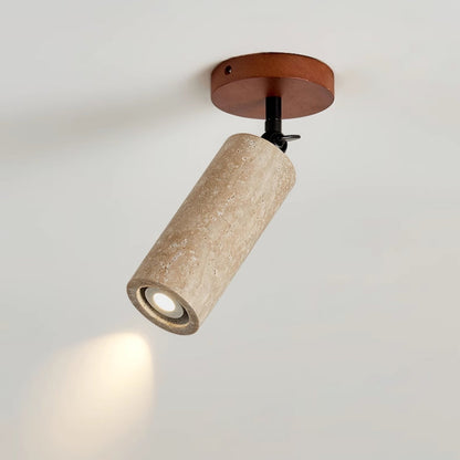 Versa Stone Adjustable Travertine Wall Light