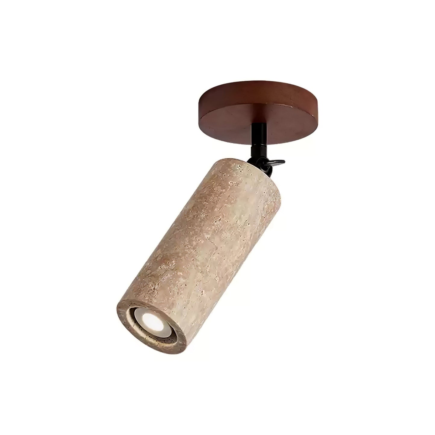 Versa Stone Adjustable Travertine Wall Light