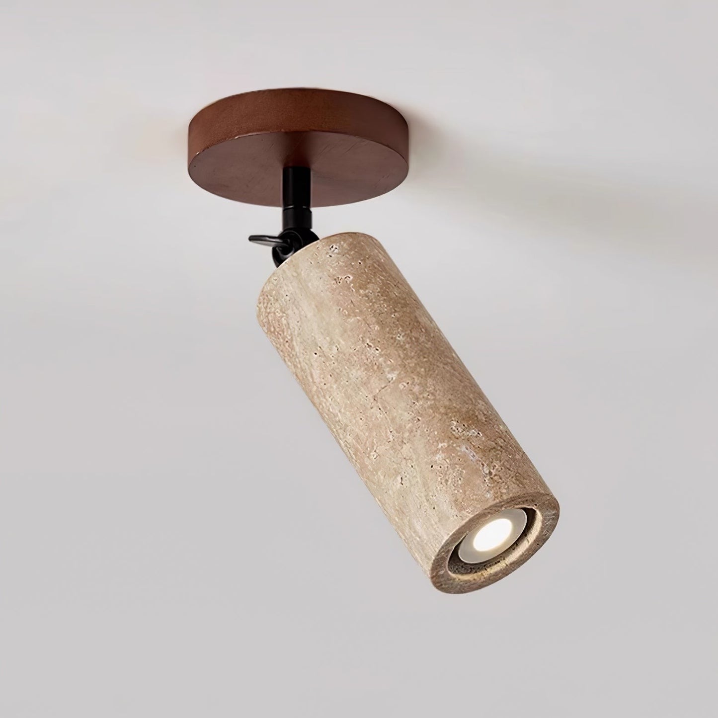 Versa Stone Adjustable Travertine Wall Light