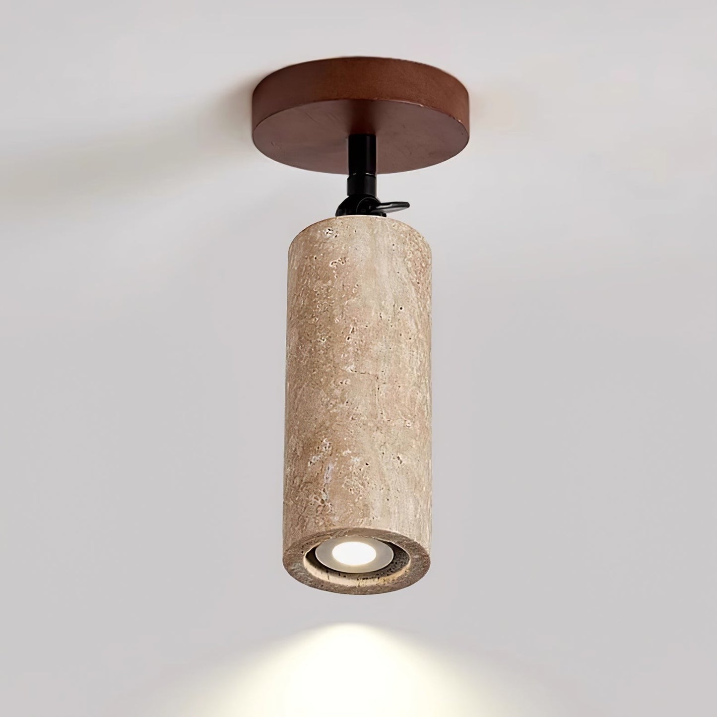 Versa Stone Adjustable Travertine Wall Light