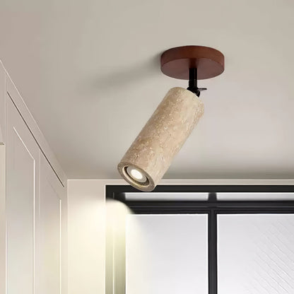 Versa Stone Adjustable Travertine Wall Light