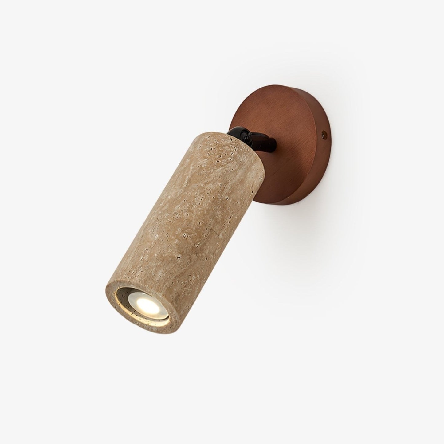 Versa Stone Adjustable Travertine Wall Light