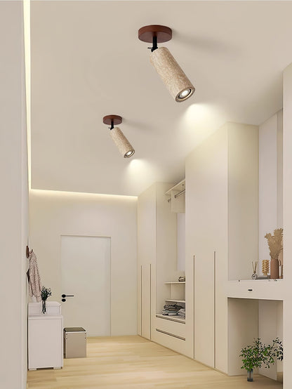 Versa Stone Adjustable Travertine Wall Light